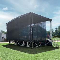 MRB-60 im aufgebauten Zustand von hinten.